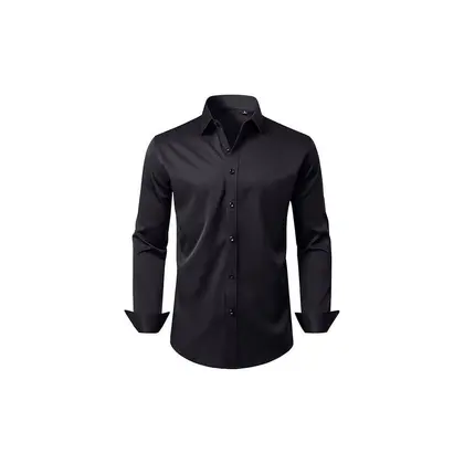 Men's Corporate Long-Sleeve Shirt (black)