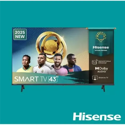 Hisense 43-inch Smart LED TV (2025 model)
