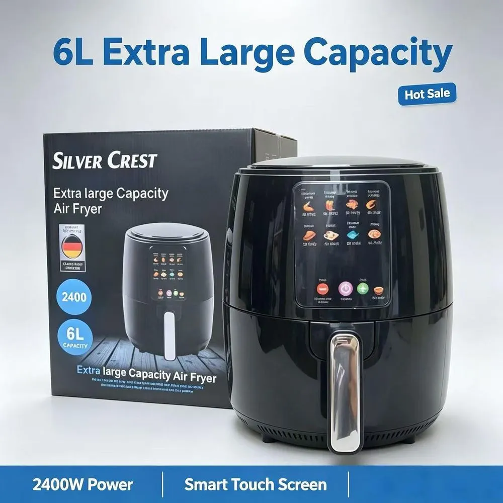 Silver Crest 6L Digital Air Fryer