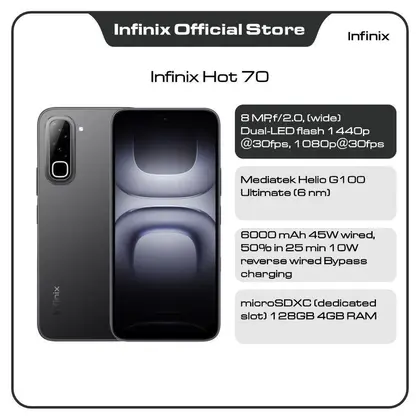 Infinix Hot 70 (4GB / 128GB)